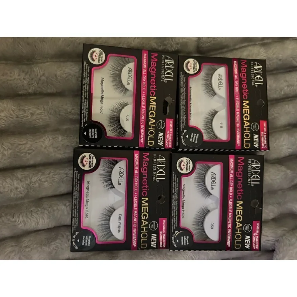 Beauty/makeup magentic eyelash lot- nip/nib ardell  4x bundle./lot